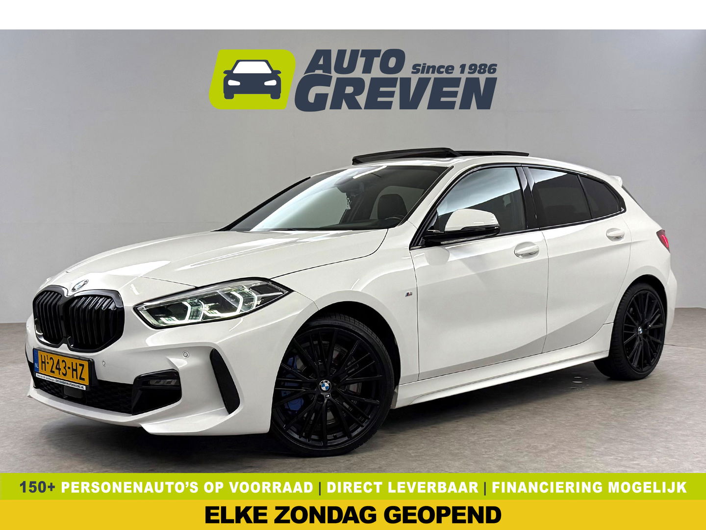 BMW 1-serie 118i High Executive Edition M-Sport 141PK | Pano | Virtual | Sfeerverl. | Carplay | Leder | Stoelverw. | NAP