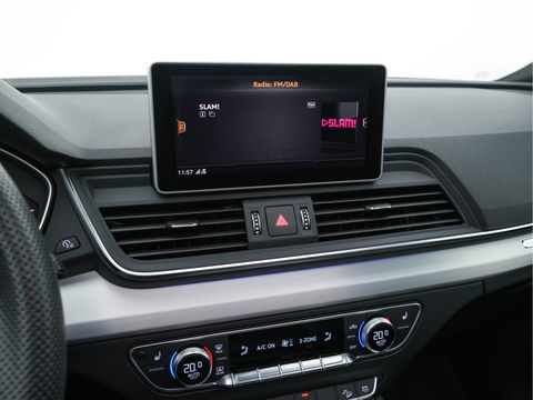 Audi Q5 50 TFSI e quattro S edition (INCL.BTW) *PANO | LEATHER-FABRIC | FULL-LED | DIGI-COCKPIT | NAVI-FULLMAP | HEATED-SPORTSEATS | KEYLESS | DAB+ | CAMERA | PRIVACY-GLASS | SHIFT-PADDLES | ECC | PDC | CRUISE | 19''ALU*