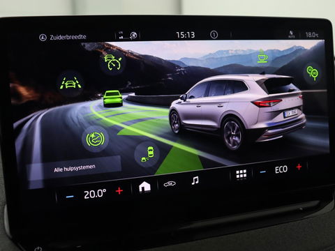 Škoda Enyaq iV 60 | Camera | Carplay | Keyless | Half leder | Navigatie | Full LED | Climate control | Cruise control | Parkeerhulp