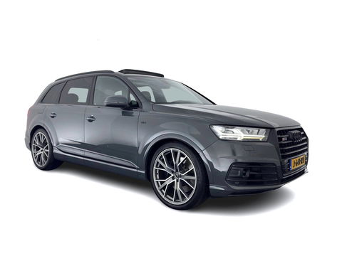 Audi SQ7 4.0 TDI Quattro Pro Line + Aut. *PANO | LUXURY-LEATHER | FULL-LED | DIGI-COCKPIT | BOSE-SOUND | KEYLESS | CAMERA | NAVI-FULLMAP | HEATED/VENTILATED-COMFORTSEATS | SHIFT-PADDLES | CARBON-INLAY | ECC | ADAPTIVE-CRUISE |
