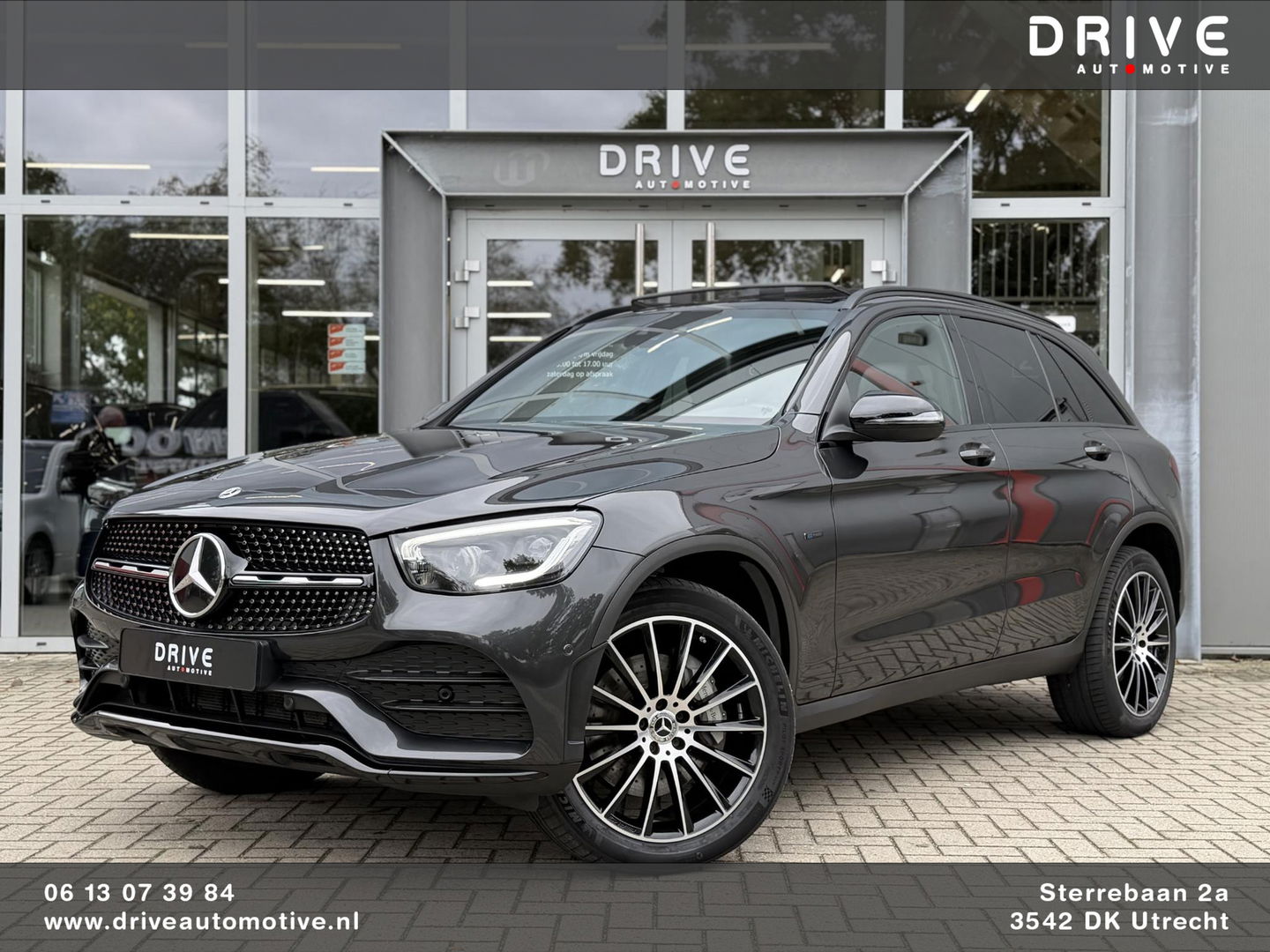 Mercedes-Benz GLC 300e 4MATIC Bus Sol. AMG Night|SOH94%|Pano|Ad.Cruise|Burmester|Carplay|Trekhaak