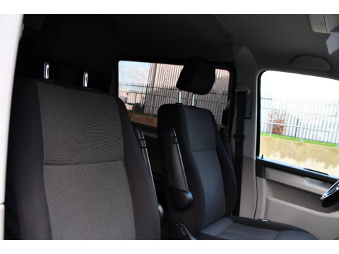 Volkswagen Transporter 2.0 TDI L2H1 DC 4Motion Highline Black Edition Camera, Cruise, Automaat, Multimedia, 204Pk, 2 x schuifdeur, LED, Uniek!