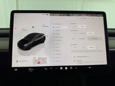 Tesla Model Y Performance AWD 75 kWh {SOH-84%} [ 3-Fase ] (INCL-BTW) Aut. *PANO | AUTO-PILOT | LUXURY-LEATHER | TOP-VIEW | NAVI-FULLMAP | MATRIX-LED | DIGI-COCKPIT | KEYLESS | CAMERA | DAB+ | HEATED-COMFORTSEATS | PRIVACY-GLASS | 21''ALU*