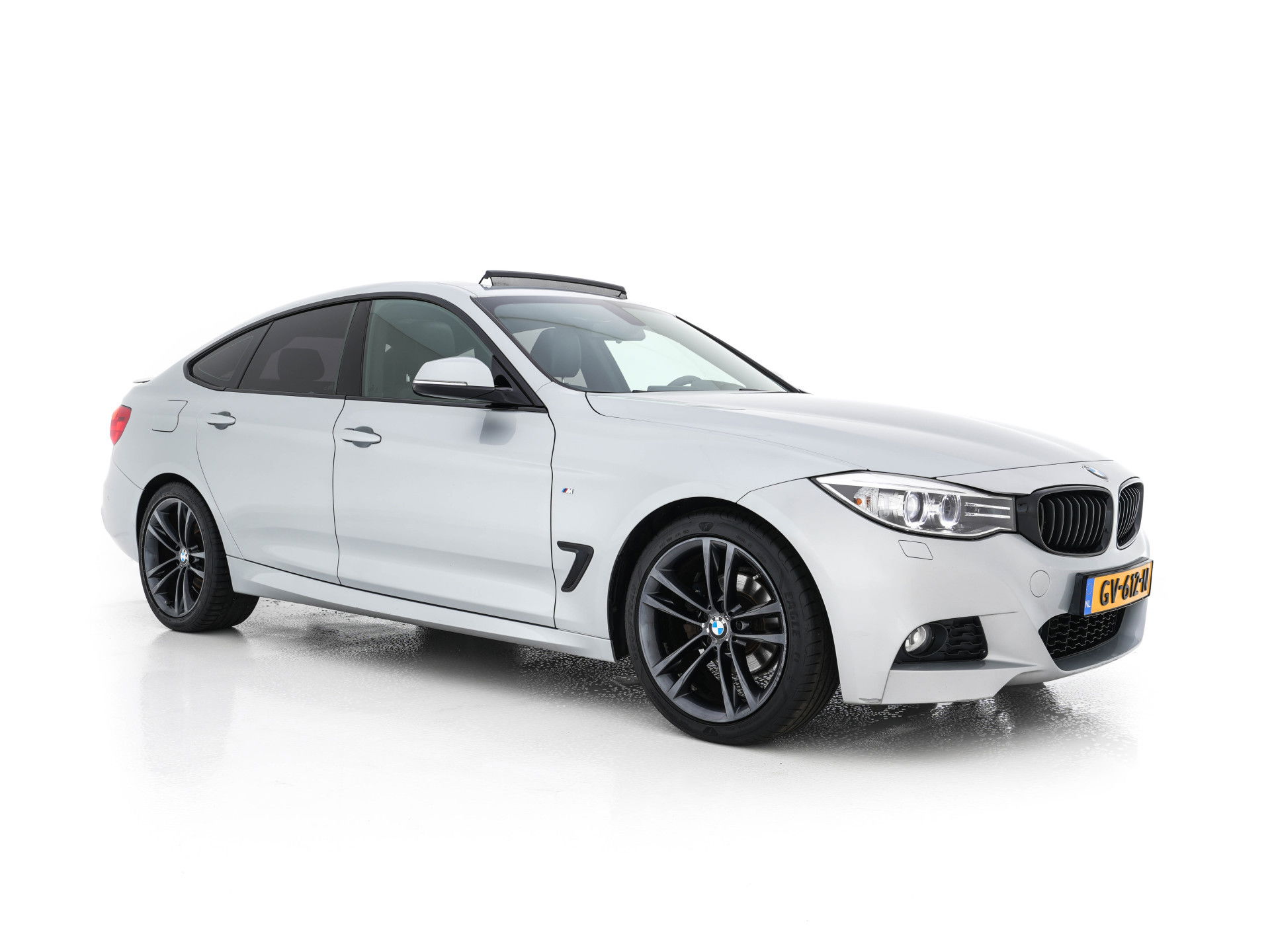 BMW 3-serie Gran Turismo 320i M-Sportpack High Executive Aut. *PANO | XENON | LUXURY-LEATHER | HEATED-SPORTSEATS | SHIFT-PADDLES | PRIVACY-GLASS | NAVI-FULLMAP | ECC | PDC | CRUISE | 19''ALU*