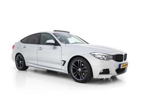 BMW 3-serie Gran Turismo 320i M-Sportpack High Executive Aut. *PANO | XENON | LUXURY-LEATHER | HEATED-SPORTSEATS | SHIFT-PADDLES | PRIVACY-GLASS | NAVI-FULLMAP | ECC | PDC | CRUISE | 19''ALU*