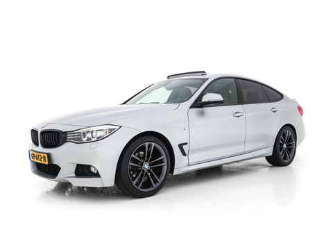 BMW 3-serie Gran Turismo 320i M-Sportpack High Executive Aut. *PANO | XENON | LUXURY-LEATHER | HEATED-SPORTSEATS | SHIFT-PADDLES | PRIVACY-GLASS | NAVI-FULLMAP | ECC | PDC | CRUISE | 19''ALU*