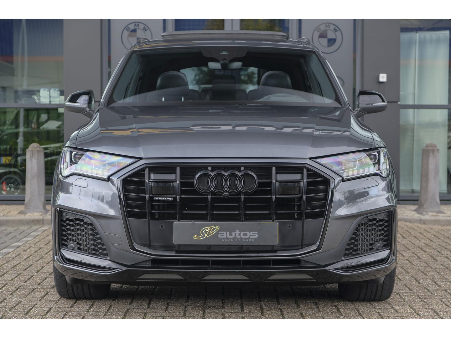 Audi Q7 60 TFSIe 455pk Competition Hybrid Panoramadak *BTW* Head-up Trekhaak elektrisch Leder Adaptive cruise DAB Carplay