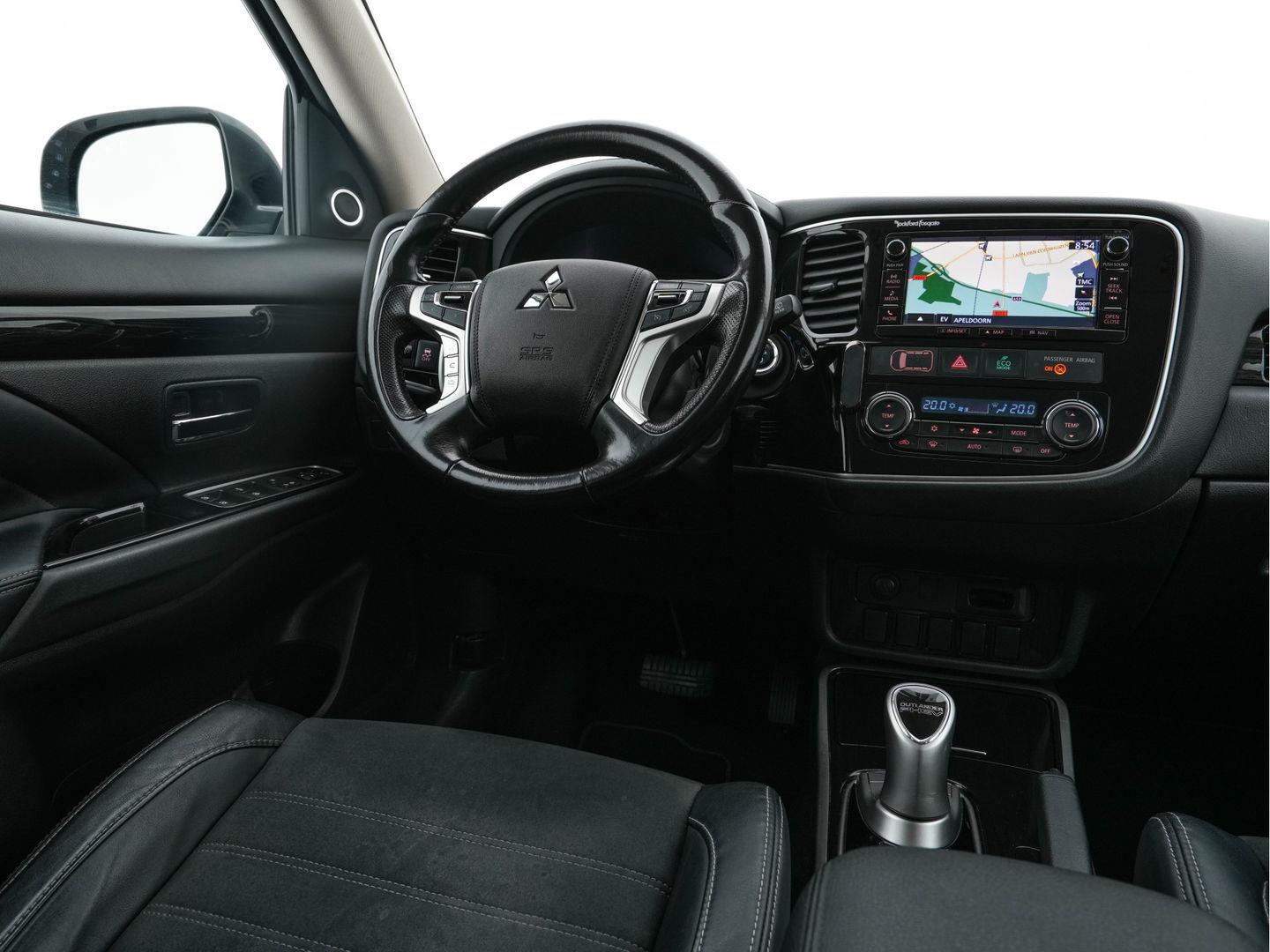 Mitsubishi Outlander 2.0 PHEV Executive Edition Aut.  *LEATHER-MICROFIBRE | ROCKFORD-AUDIO | NAVI-FULLMAP | KEYLESS | CAMERA | HEATED-COMFORTSEATS | ECC | SHIFT-PADDLES | PDC | CRUISE | PRIVACY-GLASS | 18''ALU *
