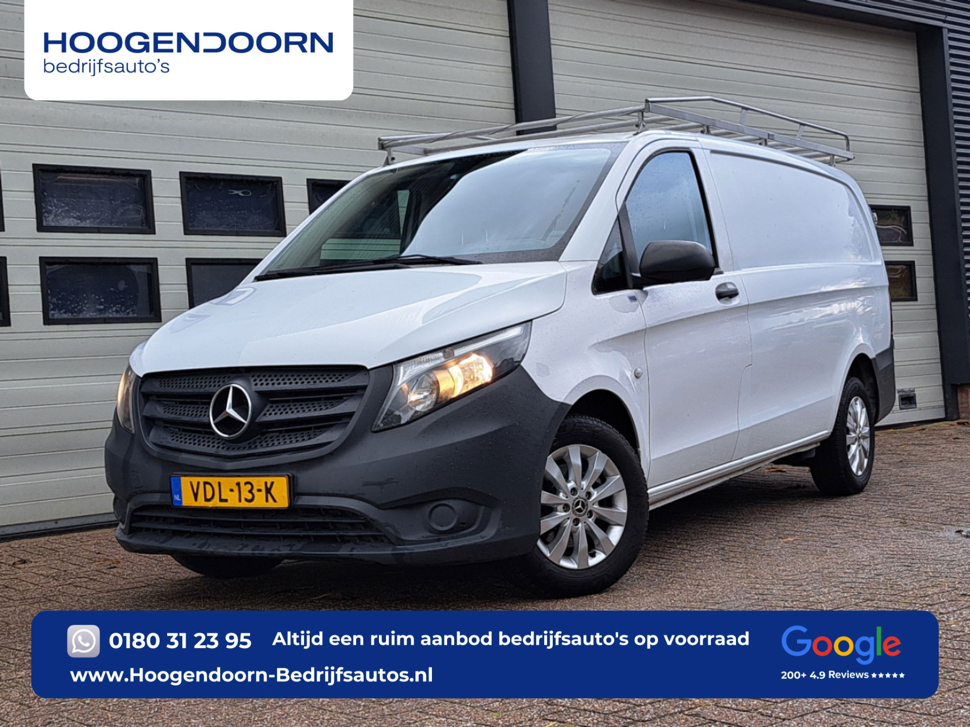 Mercedes-Benz Vito 116 CDI Euro 6 Lang L2 - Imperiaal - A.Deuren - Trekhaak - Airco