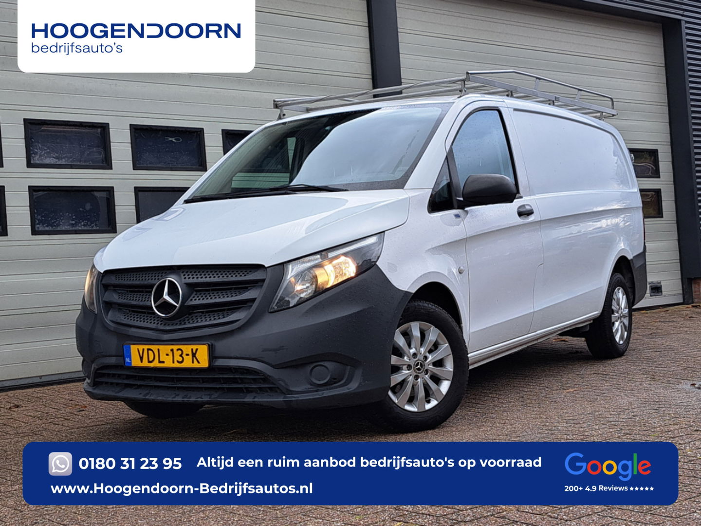Mercedes-Benz Vito 116 CDI Euro 6 Lang L2 - Imperiaal - A.Deuren - Trekhaak - Airco
