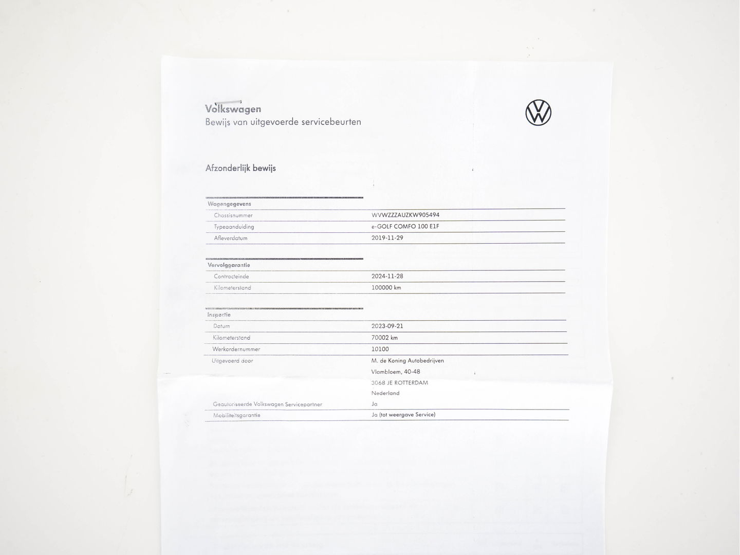 Volkswagen e-Golf E-DITION {SOH-84%} (INCL-BTW) Aut.*HEAT-PUMP | LUXURY-LEATHER | FULL-LED | DIGI-COCKPIT | NAVI-FULLMAP | HEATED-SPORTSEATS | CAMERA | DAB+ | AMBIENT-LIGHT | PRIVACY-GLASS | CCS-FASTLOADER | 16''ALU*
