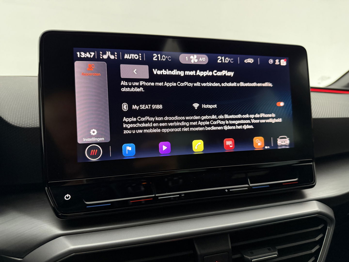 SEAT Leon 1.5 eTSI FR Launch Edition | Sfeerverl. | Virtual | Memory | Carplay | Parkeersens. | Winterpakket