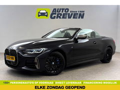 BMW 4 Serie M440i xDrive 374PK M-pakket High Executive | Cabrio | BMW Laser | Memory | Curved Display | H/K | HuD | Sfeer | 360°
