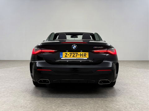 BMW 4 Serie M440i xDrive 374PK M-pakket High Executive | Cabrio | BMW Laser | Memory | Curved Display | H/K | HuD | Sfeer | 360°