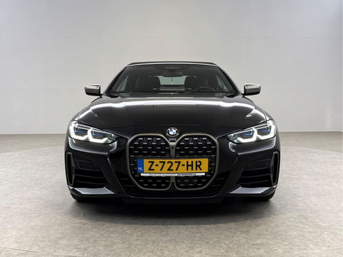 BMW 4 Serie M440i xDrive 374PK M-pakket High Executive | Cabrio | BMW Laser | Memory | Curved Display | H/K | HuD | Sfeer | 360°