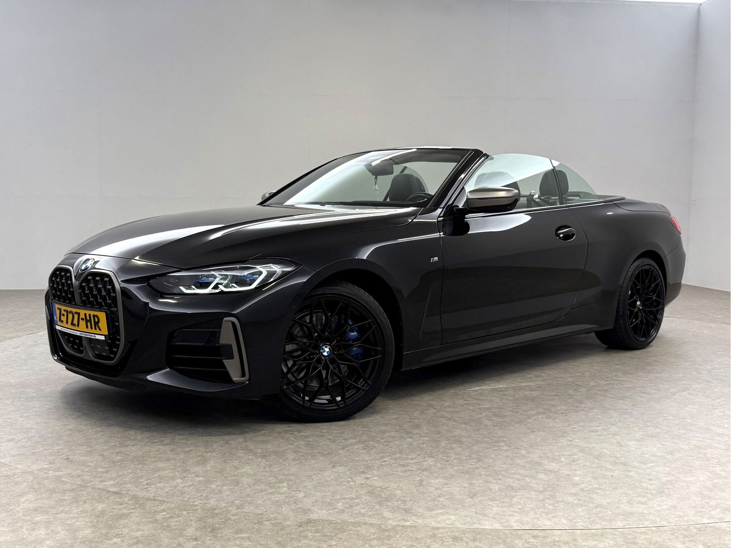 BMW 4 Serie M440i xDrive 374PK M-pakket High Executive | Cabrio | BMW Laser | Memory | Curved Display | H/K | HuD | Sfeer | 360°