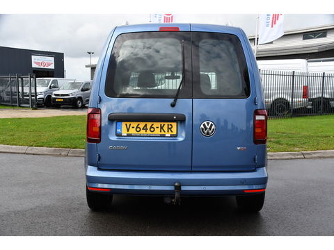Volkswagen Caddy 2.0 TDI L1H1 Highline 70 years Edition Adaptieve Cruise, LED, 150pk, Carplay, Navi, Leder, Trekhaak, Automaat, Uniek!