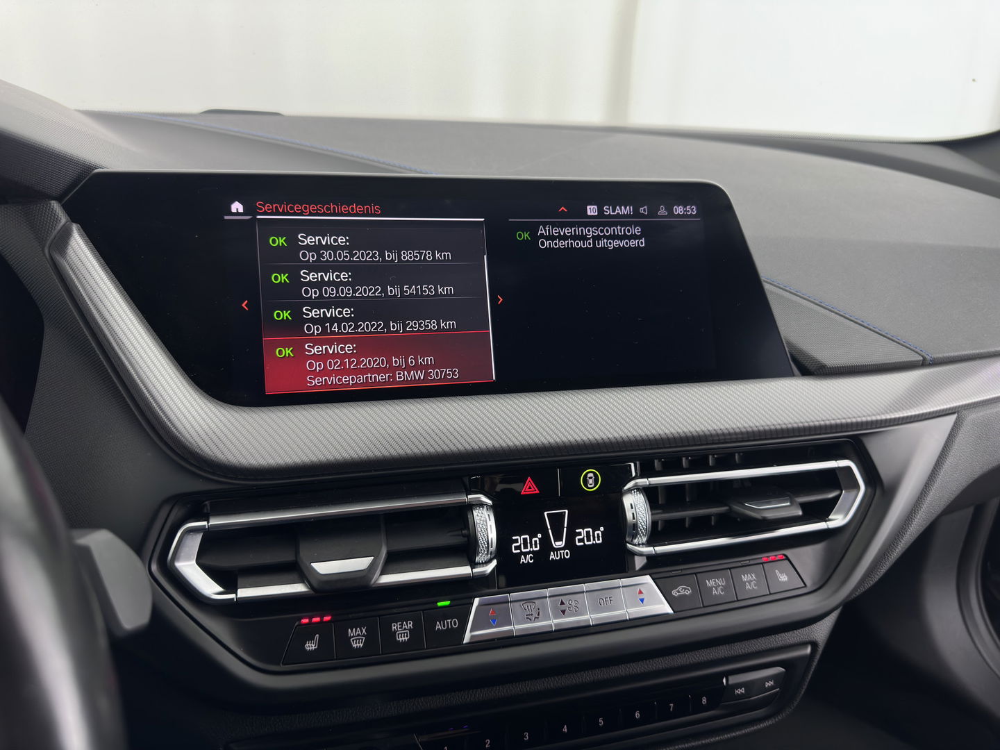 BMW 1-serie M135i xDrive M-Sportpack High Executive Aut. *ALCANTARA-MICROFIBRE | FULL-LED | HEATED-SPORTSEATS | SHIFT-PADDLES | DIGI-COCKPIT | HEAD-UP | NAVI-FULLMAP | DAB+ | PRIVACY-GLASS | AMBIENT-LIGHT | CARBON-INLAY | CARPLAY | 19''ALU*