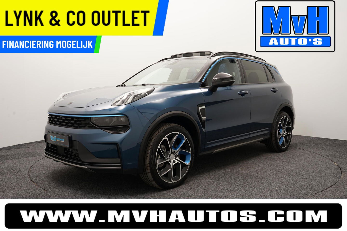 Lynk & Co 01 1.5 Plug-in Hybride|ZWARTE.HEMEL|360ºCAM|PANO|NAP