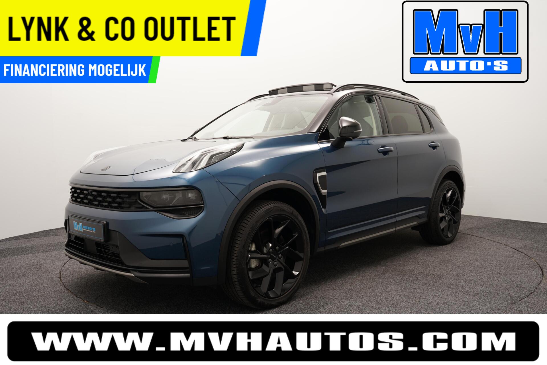 Lynk & Co 01 1.5 Hybride|FULL BLACK XXL|LEER|360°CAM|NAP