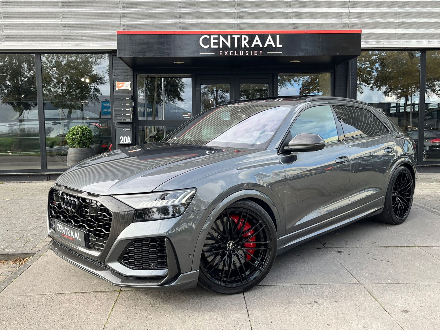 Audi RSQ8 4.0 TFSI Quattro|ABT|Pano|Keramisch|B&O|Carbon|Massage|Head-Up|Memory|Camera|Schaalstoelen|Leder|Keyless|Luchtvering