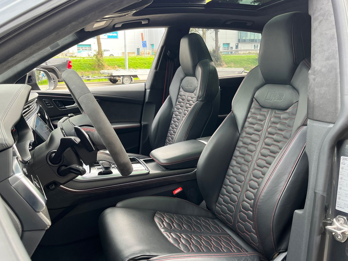 Audi RSQ8 4.0 TFSI Quattro|ABT|Pano|Keramisch|B&O|Carbon|Massage|Head-Up|Memory|Camera|Schaalstoelen|Leder|Keyless|Luchtvering