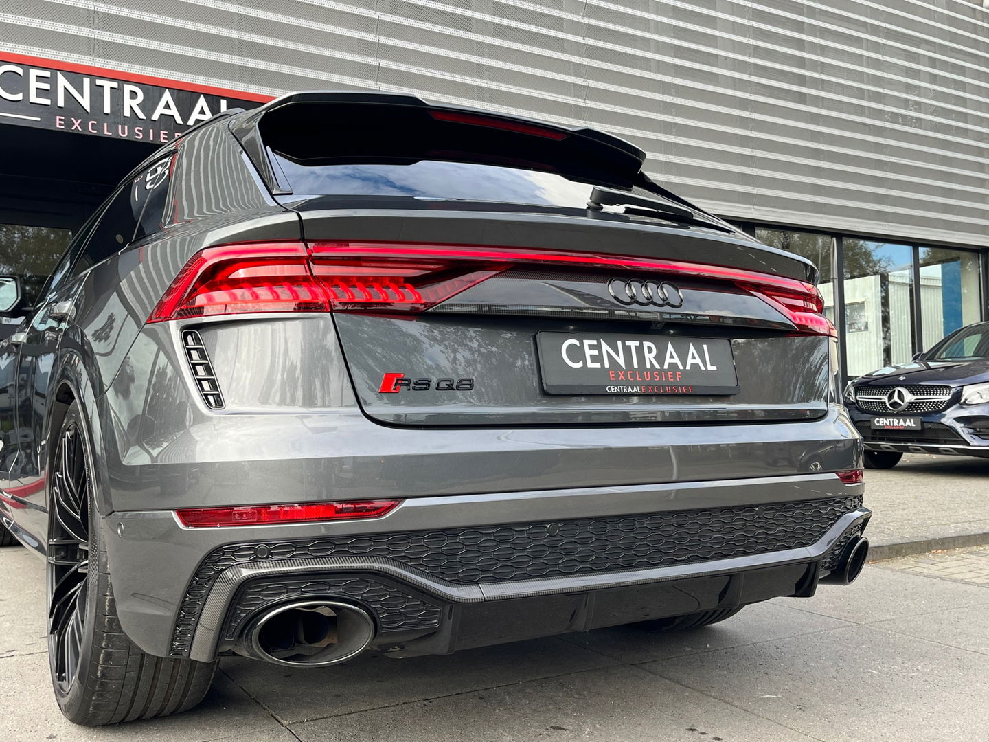 Audi RSQ8 4.0 TFSI Quattro|ABT|Pano|Keramisch|B&O|Carbon|Massage|Head-Up|Memory|Camera|Schaalstoelen|Leder|Keyless|Luchtvering