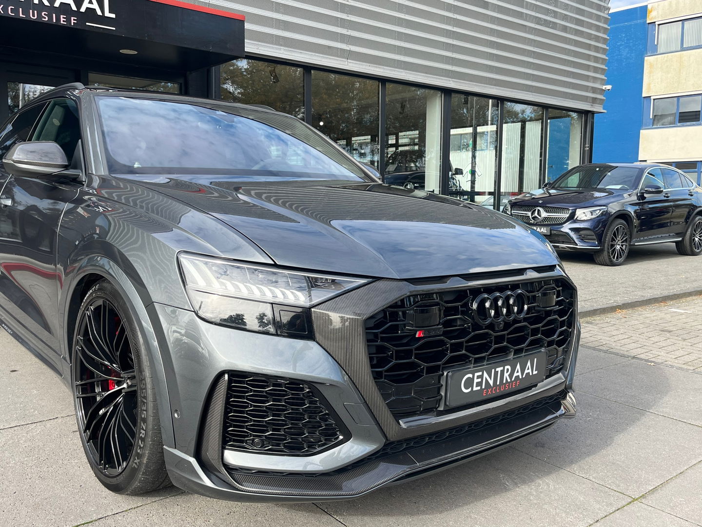 Audi RSQ8 4.0 TFSI Quattro|ABT|Pano|Keramisch|B&O|Carbon|Massage|Head-Up|Memory|Camera|Schaalstoelen|Leder|Keyless|Luchtvering