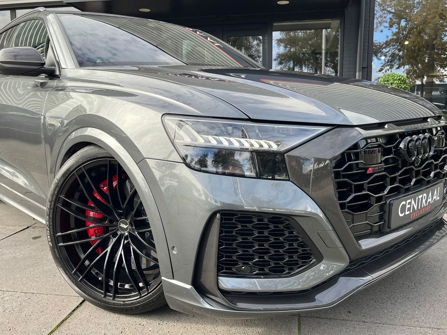 Audi RSQ8 4.0 TFSI Quattro|ABT|Pano|Keramisch|B&O|Carbon|Massage|Head-Up|Memory|Camera|Schaalstoelen|Leder|Keyless|Luchtvering