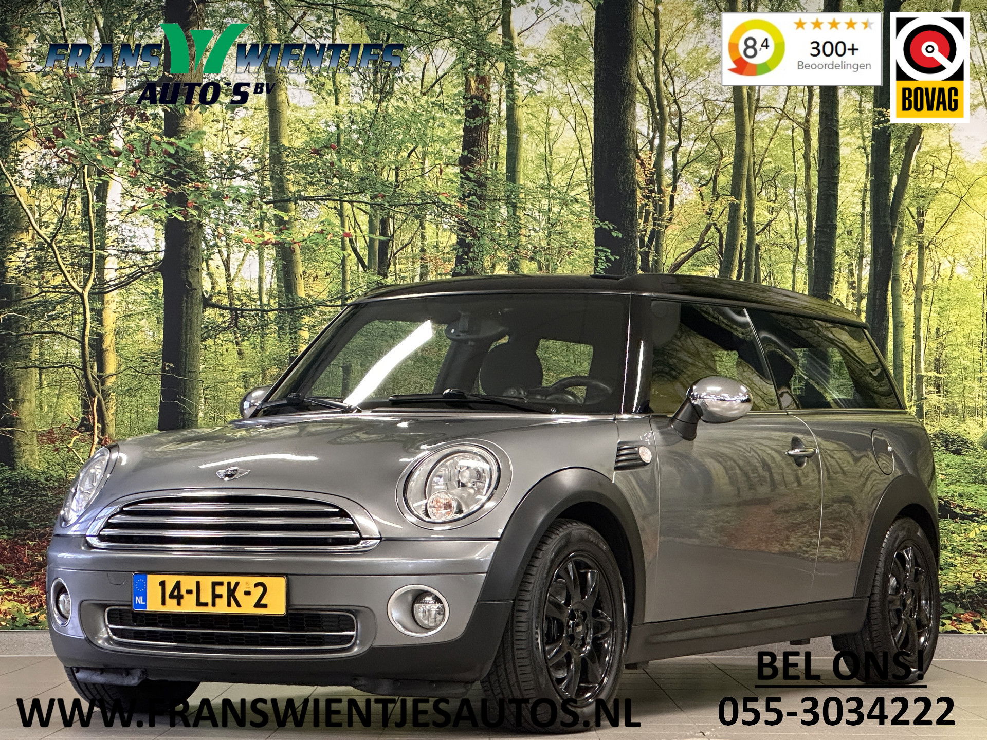 MINI Clubman 1.6 Cooper 3+1 Business Line | Origineel Nederlands | Cruise Control | Parkeersensoren Achter | 16" Lichtmetaal | Airconditioning | Centrale Deurvergrendeling |