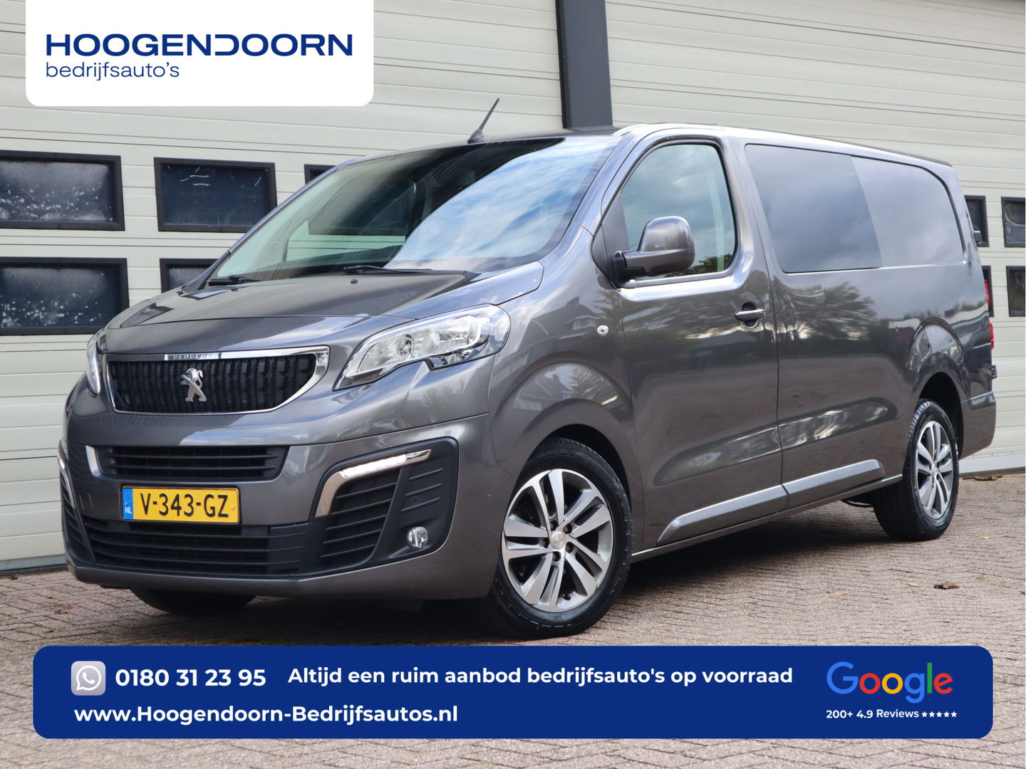 Peugeot Expert 2.0 BlueHDI 150pk Euro 6 DC 5 Pers. - L3 - Cruise - Camera