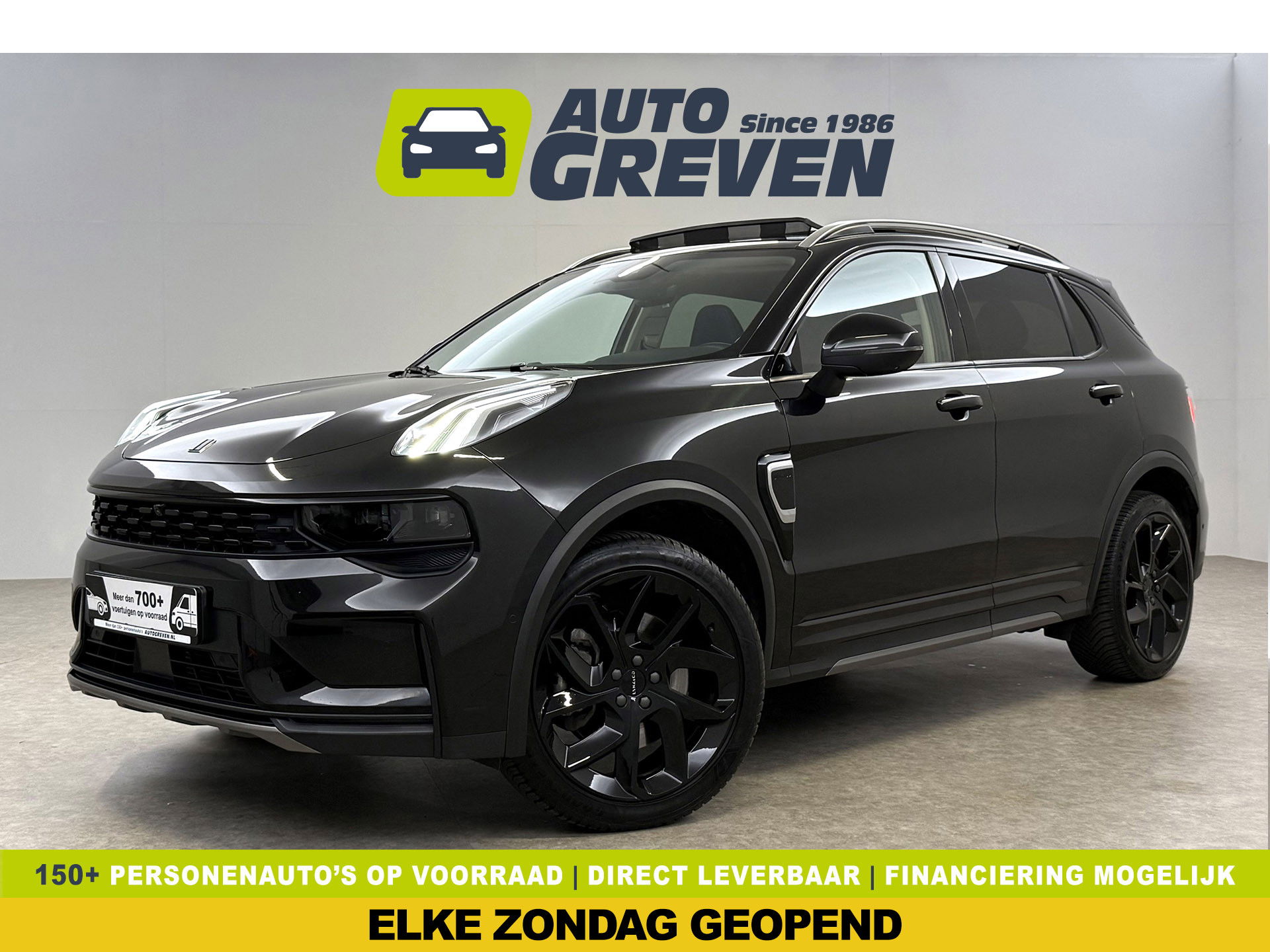 Lynk Co 01 1.5 Black Edition | Pano | Sfeerverl. | 360° | Memory | Virtual | Carplay | Adaptive Cruise