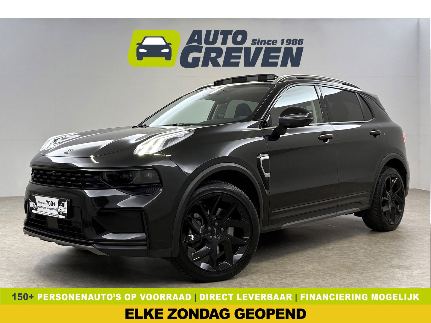 Lynk Co 01 1.5 Black Edition | Pano | Sfeerverl. | 360° | Memory | Virtual | Carplay | Adaptive Cruise