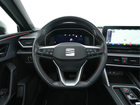 SEAT Leon Sportstourer 2.0 TDI FR Business Intense (INCL-BTW) Aut.  *PANO | FULL-LED | ADAPTIVE-CRUISE | DIGI-COCKPIT | NAVI-FULLMAP | LEATHER-MICROFIBRE | CARPLAY | KEYLESS | SHIFT-PADDLES | SPORT-SEATS | AMBIENT-LIGHT | CAMERA | 17''ALU | T