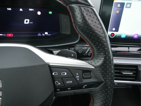 SEAT Leon Sportstourer 2.0 TDI FR Business Intense (INCL-BTW) Aut.  *PANO | FULL-LED | ADAPTIVE-CRUISE | DIGI-COCKPIT | NAVI-FULLMAP | LEATHER-MICROFIBRE | CARPLAY | KEYLESS | SHIFT-PADDLES | SPORT-SEATS | AMBIENT-LIGHT | CAMERA | 17''ALU | T