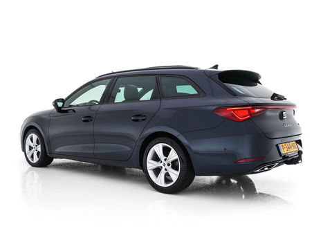 SEAT Leon Sportstourer 2.0 TDI FR Business Intense (INCL-BTW) Aut.  *PANO | FULL-LED | ADAPTIVE-CRUISE | DIGI-COCKPIT | NAVI-FULLMAP | LEATHER-MICROFIBRE | CARPLAY | KEYLESS | SHIFT-PADDLES | SPORT-SEATS | AMBIENT-LIGHT | CAMERA | 17''ALU | T