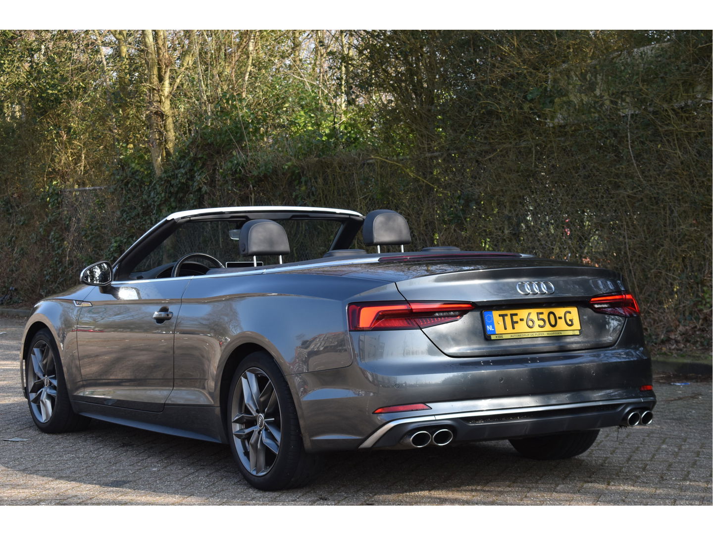 Audi A5 Cabriolet 2.0 TFSI MHEV Design Pro Line Plus 3x S-Line Elekt.haak | Stoel- & nekverwarming | Keyless | Carplay | Virtual Cockpit | Full LED | Historie