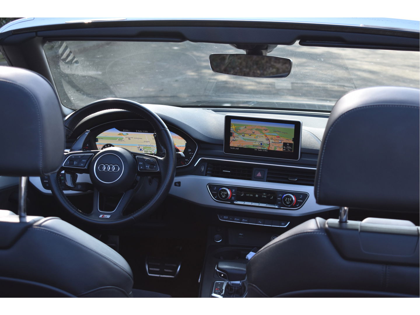 Audi A5 Cabriolet 2.0 TFSI MHEV Design Pro Line Plus 3x S-Line Elekt.haak | Stoel- & nekverwarming | Keyless | Carplay | Virtual Cockpit | Full LED | Historie