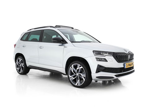 Škoda Karoq 1.5 TSI ACT Sportline (INCL-BTW) Aut. *PANO | DIGI-COCKPIT | ADAPTIVE-CRUISE | FULL-LED | BLIND-SPOT | HEATED-SPORTSEATS | CAMERA | AMBIENT-LIGHT | NAVI-FULLMAP | KEYLESS | DAB+ | SHIFT-PADDLES | PRIVACY-GLASS | .