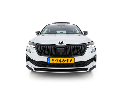 Škoda Karoq 1.5 TSI ACT Sportline (INCL-BTW) Aut. *PANO | DIGI-COCKPIT | ADAPTIVE-CRUISE | FULL-LED | BLIND-SPOT | HEATED-SPORTSEATS | CAMERA | AMBIENT-LIGHT | NAVI-FULLMAP | KEYLESS | DAB+ | SHIFT-PADDLES | PRIVACY-GLASS | .