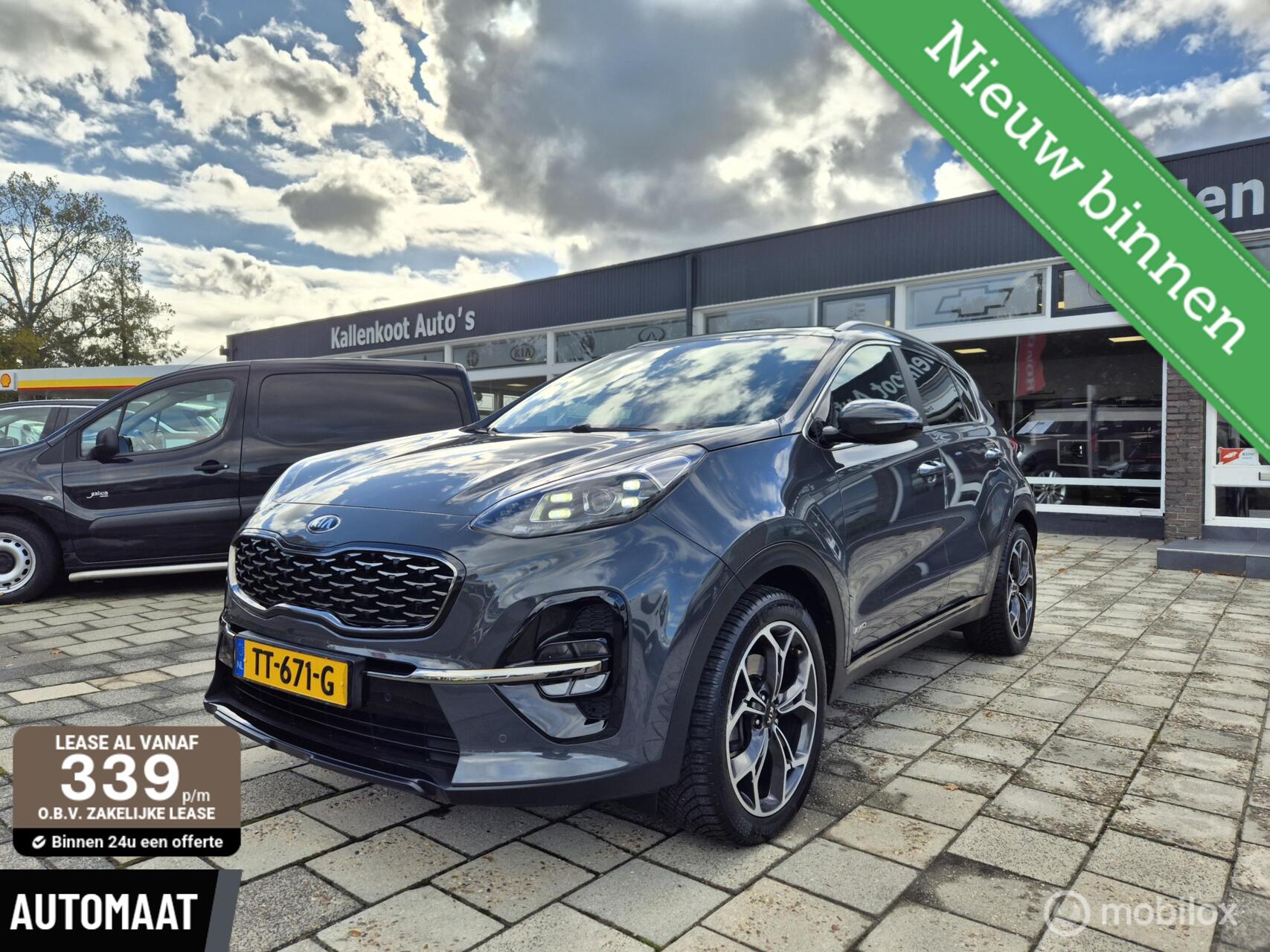 Kia Sportage 1.6 T-GDI 4WD GT-Line Automaat, Pano, Leer, LED