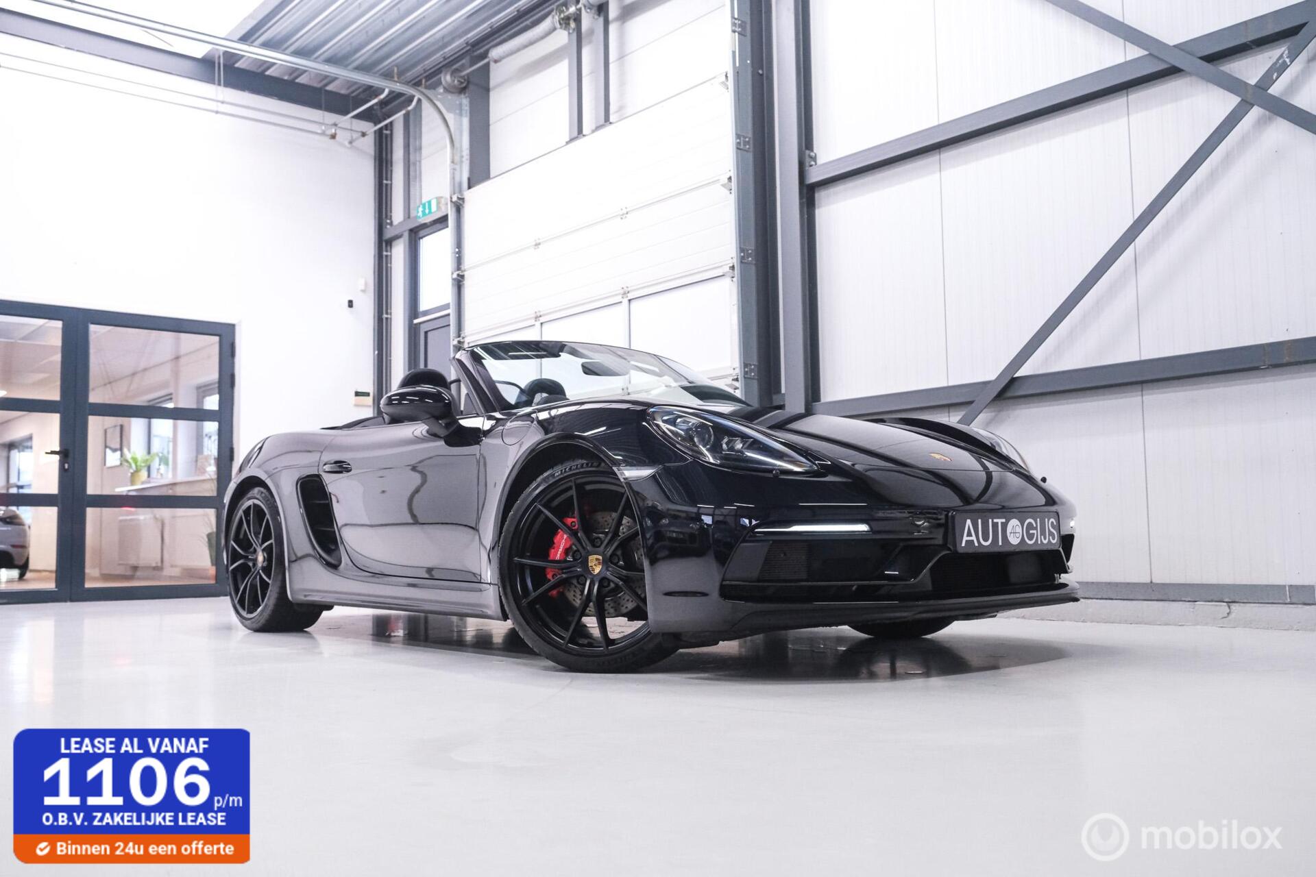 Porsche 718 Boxster GTS 366 pk | Sportchrono | Alcantara | Sportuitlaat | Cruise | LED | PDK | Sport plus | Rijklaaprijs |
