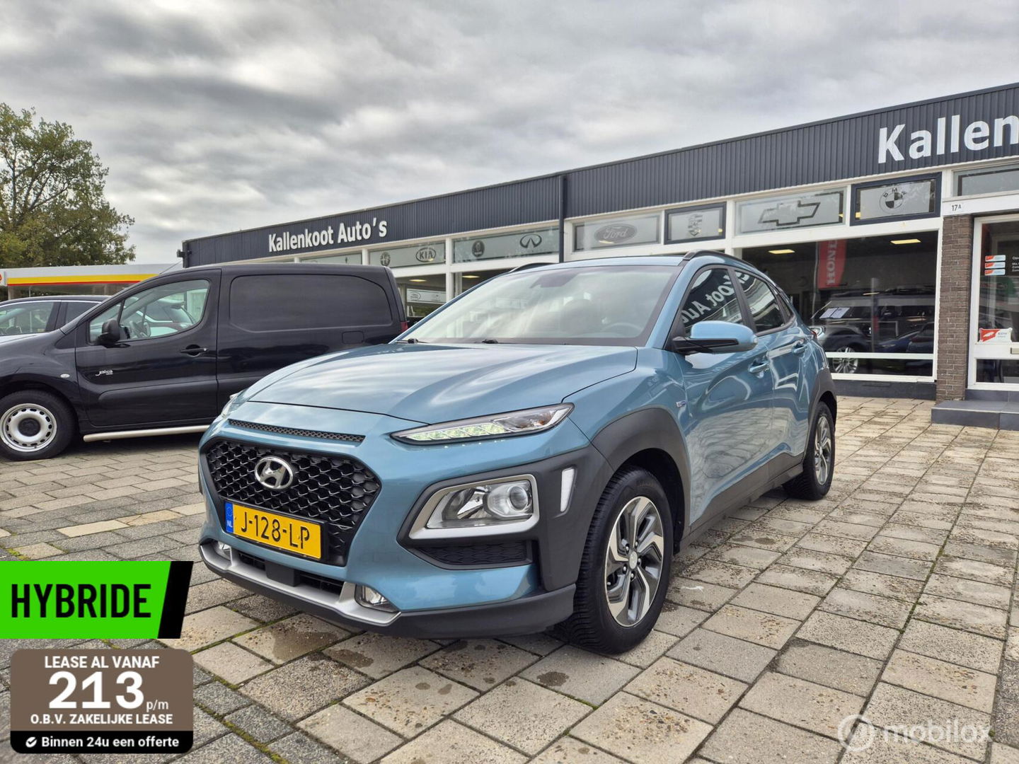 Hyundai Kona 1.6 GDI HEV Comfort, Trekhaak, Navi, Carplay