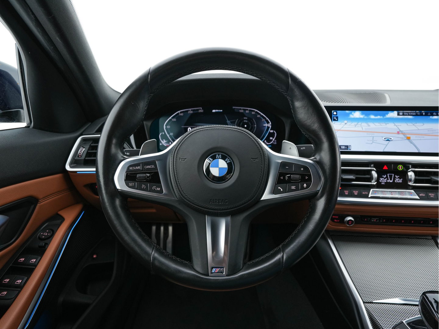 BMW 3-serie 330e eDrive M-Sportpack Edition Plug-In (INCL-BTW) *LUXURY-LEATHER | FULL-LED | HEATED-SPORTSEATS | DIGI-COCKPIT | HIFI-SOUND | NAVI-FULLMAP | AMBIENT-LIGHT | PRIVACY-GLASS | SHIFT-PADDLES | KEYLESS | DAB | ECC | PDC | CARPLAY | ..