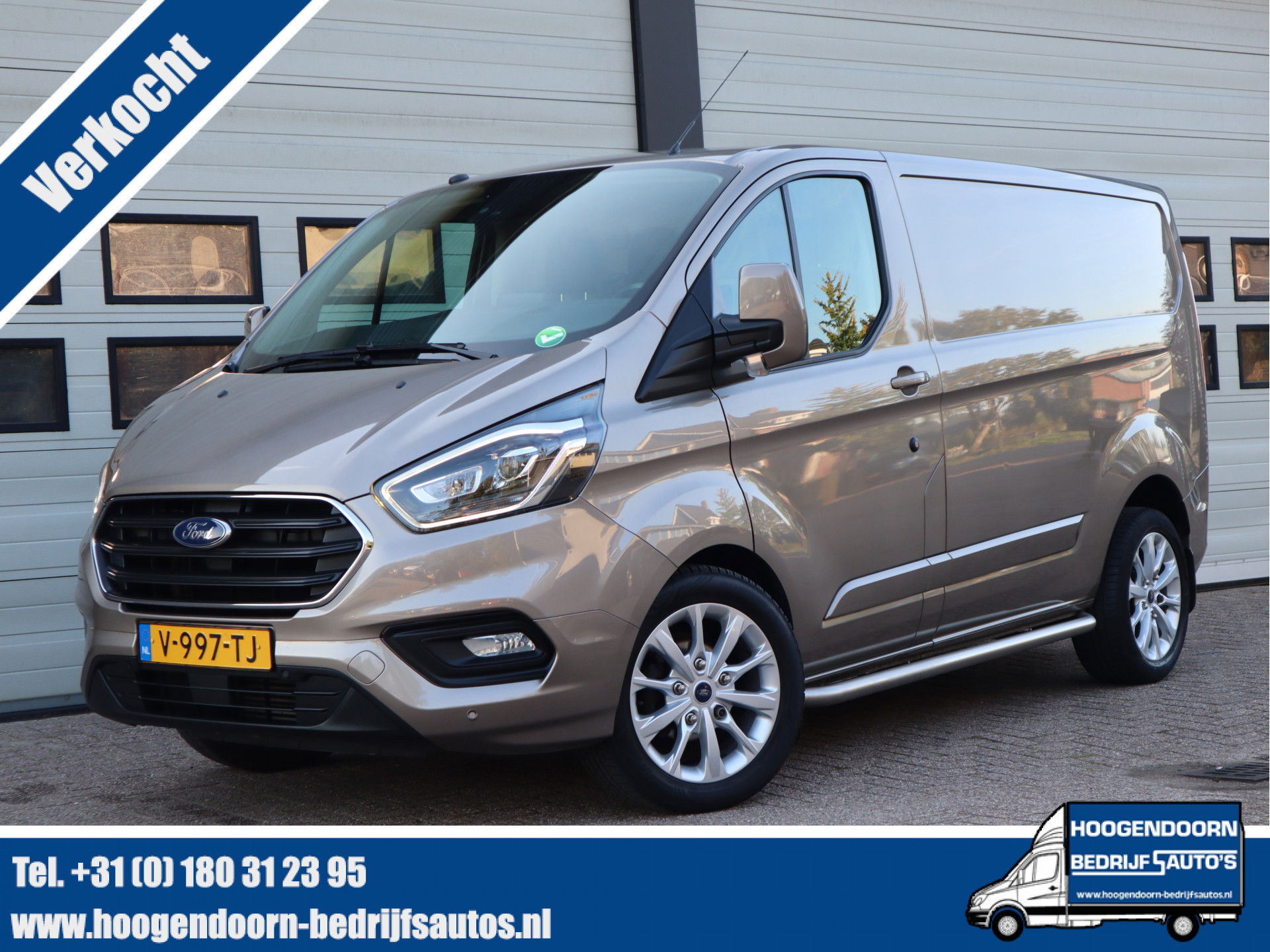 Ford Transit Custom 2.0 TDCI 131pk Automaat Euro 6 - Trekhaak - Navi - Camera