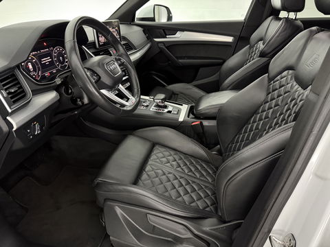 Audi Q5 55 TFSI e Quattro S-line | Luchtvering | Pano | Virtual | Carplay | Trekh. | Keyless | Stoelverw. | Schakelflippers