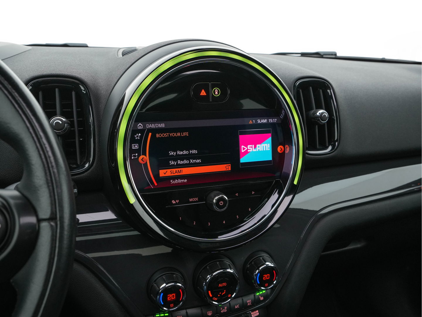 MINI Countryman 1.5 Cooper Boardwalk Edition (INCL-BTW) Aut. *PANO | HEAD-UP | ADAPTIVE-CRUISE | LUXURY-LEATHER | FULL-LED | HARMAN/KARDON | CAMERA | KEYLESS | HEATED-SPORTSEATS | AMBIENT-LIGHT | DAB+ | NAVI-FULLMAP | ECC | PDC | DIGI-C