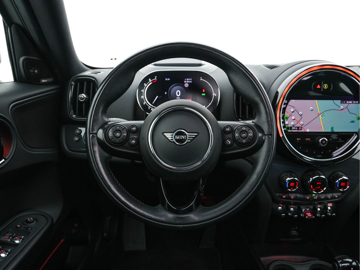 MINI Countryman 1.5 Cooper Boardwalk Edition (INCL-BTW) Aut. *PANO | HEAD-UP | ADAPTIVE-CRUISE | LUXURY-LEATHER | FULL-LED | HARMAN/KARDON | CAMERA | KEYLESS | HEATED-SPORTSEATS | AMBIENT-LIGHT | DAB+ | NAVI-FULLMAP | ECC | PDC | DIGI-C