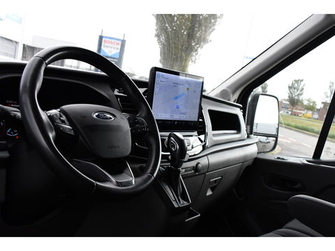 Ford Transit 350 2.0 TDCI L3H2 RWD Black Edition Adaptieve Cruise, Camera, 3500kg Trekhaak, 2 x Schuifdeur, Carplay, Xenon, 165pk, Automaat, Uniek!