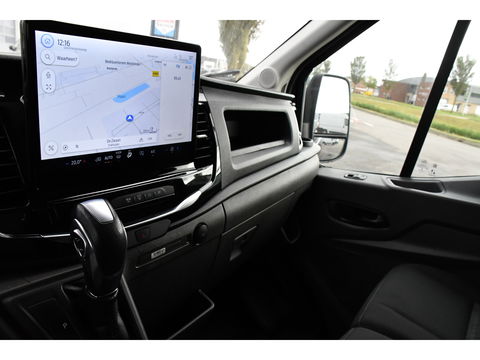 Ford Transit 350 2.0 TDCI L3H2 RWD Black Edition Adaptieve Cruise, Camera, 3500kg Trekhaak, 2 x Schuifdeur, Carplay, Xenon, 165pk, Automaat, Uniek!